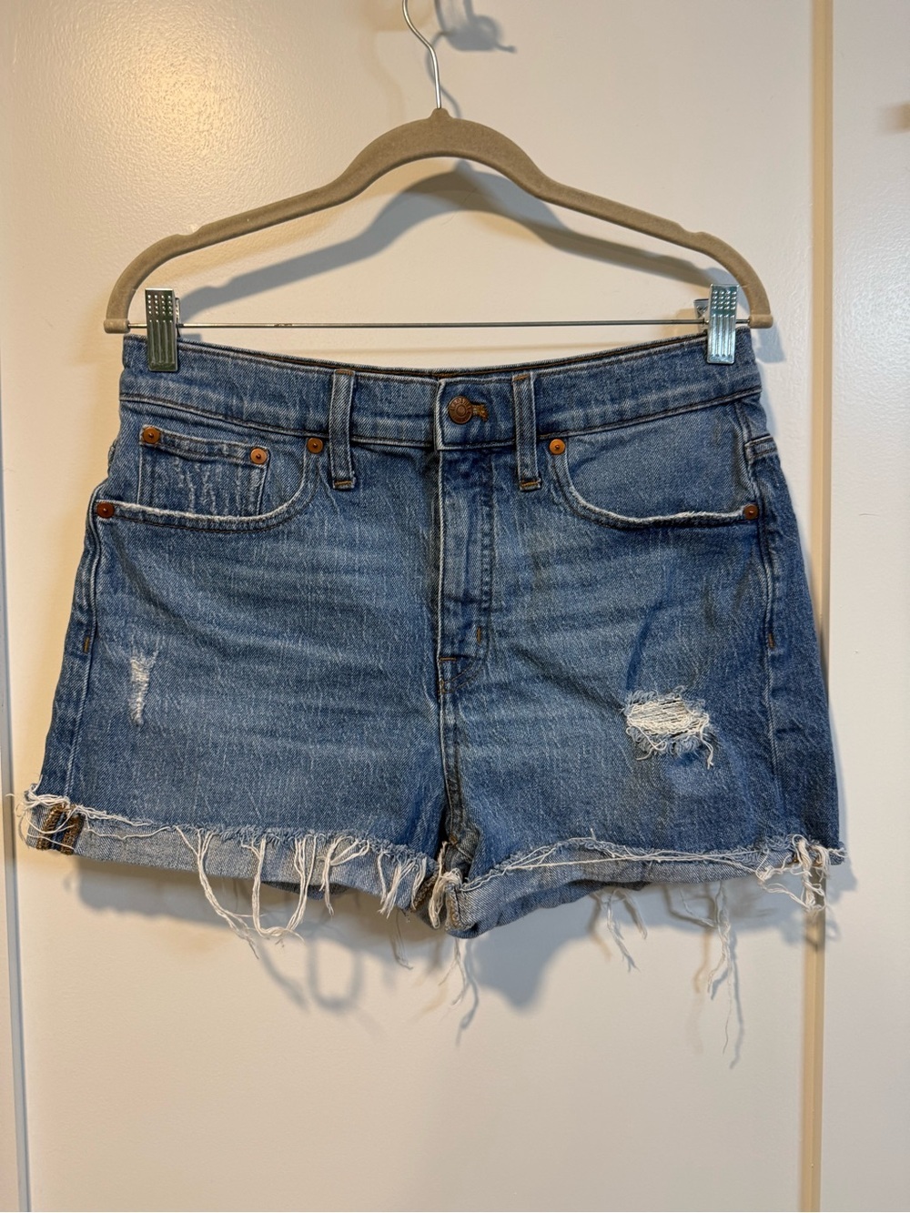 Madewell Women’s High Rise Denim Shorts - Size 29